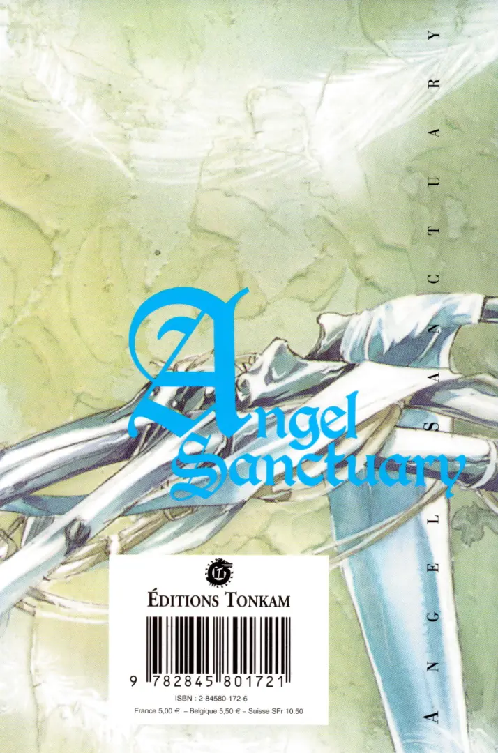 Verso de l'album Angel Sanctuary 15