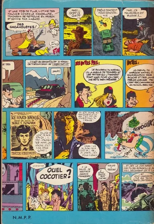 Verso de l'album Pilote N° 6