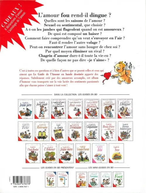 Verso de l'album Le Guide Tome 16 Le guide de l'amour
