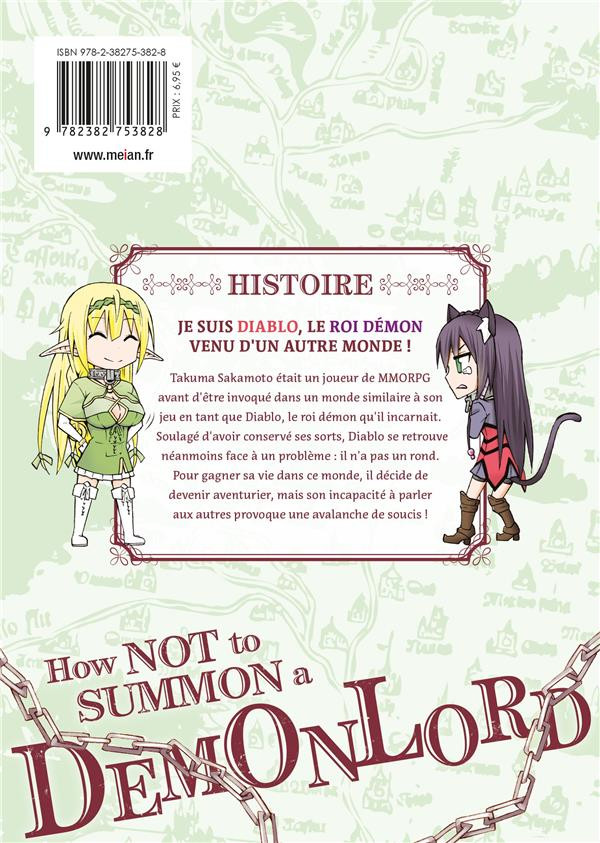 Verso de l'album How not to summon a Demon Lord 2