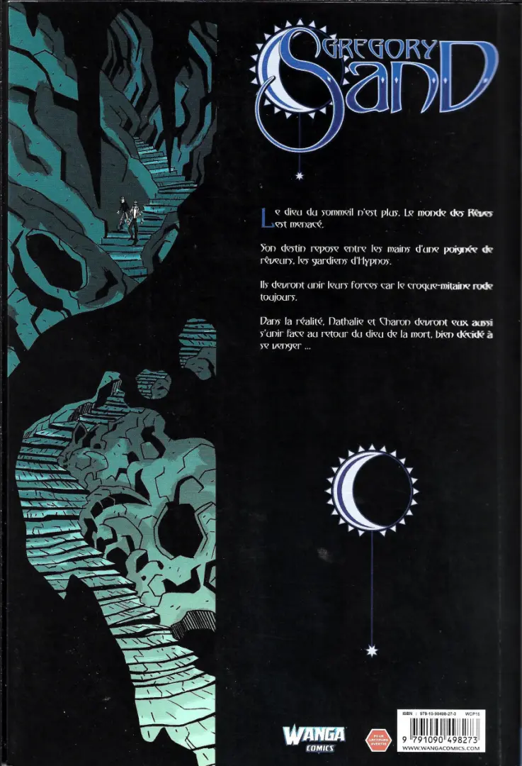 Verso de l'album Gregory Sand II