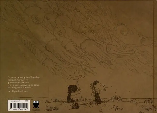 Verso de l'album Doomboy