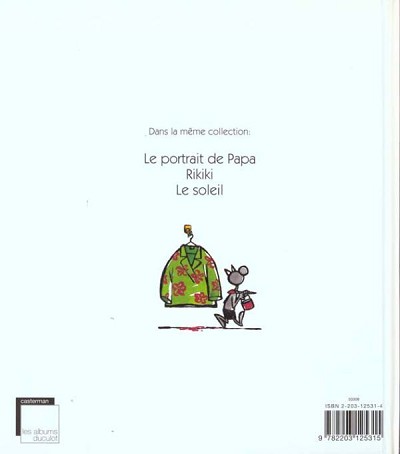 Verso de l'album Le Fils du chat Tome 1 Le portrait de Papa