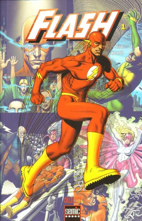 Verso de l'album Flash Tome 1
