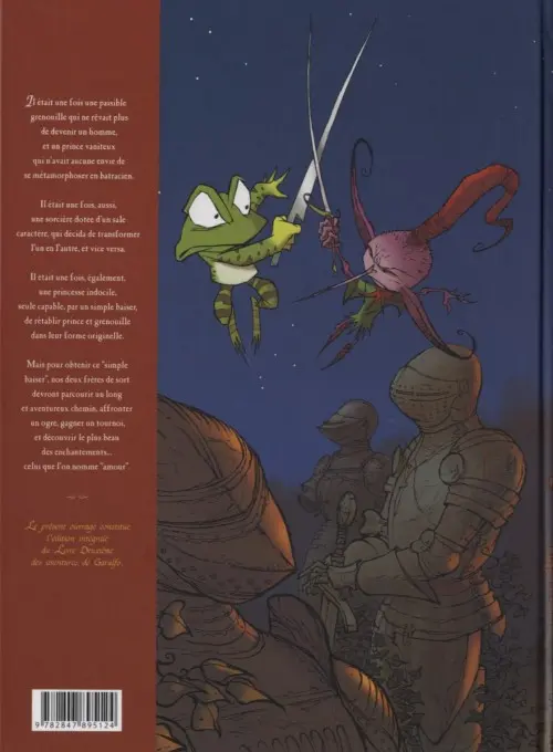 Verso de l'album Garulfo Livre deuxième - Édition Intégrale