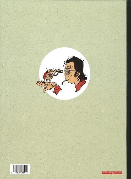 Verso de l'album Inédits