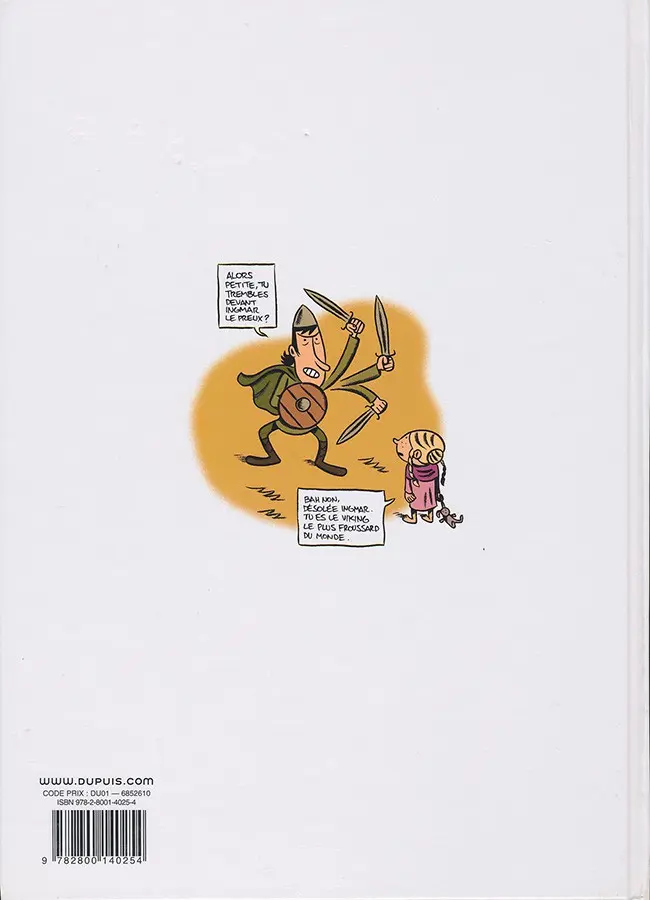 Verso de l'album Ingmar Tome 3 L'élixir de vieillesse
