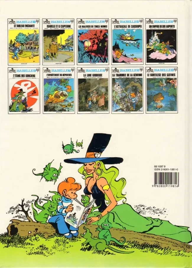 Verso de l'album Isabelle Tome 10 Le sortilège des gâtines