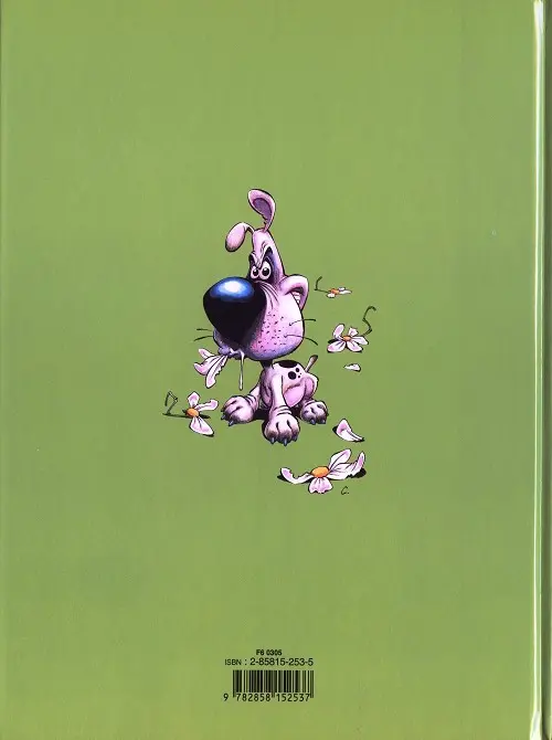 Verso de l'album Litteul Kévin Tome 5