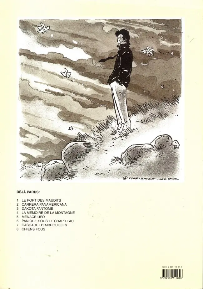 Verso de l'album Lou Smog Tome 7 Cascade d'embrouilles