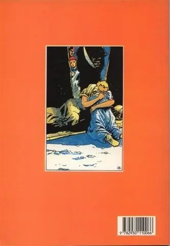 Verso de l'album Lumière de sable Tome 1