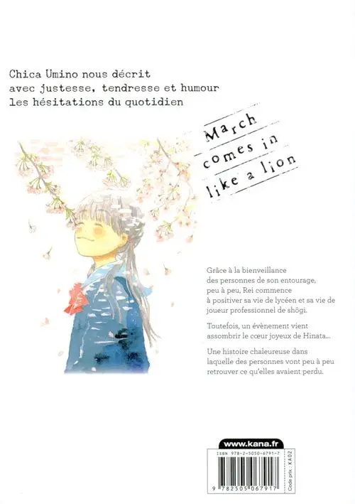 Verso de l'album March comes in like a lion 5