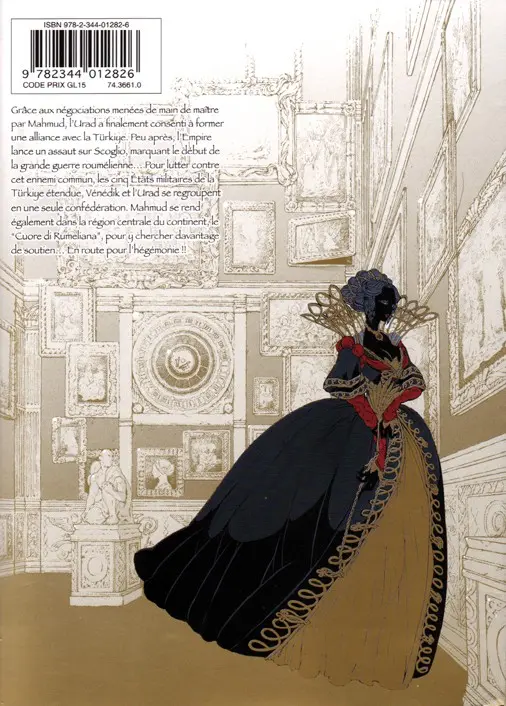 Verso de l'album Altaïr Volume 10