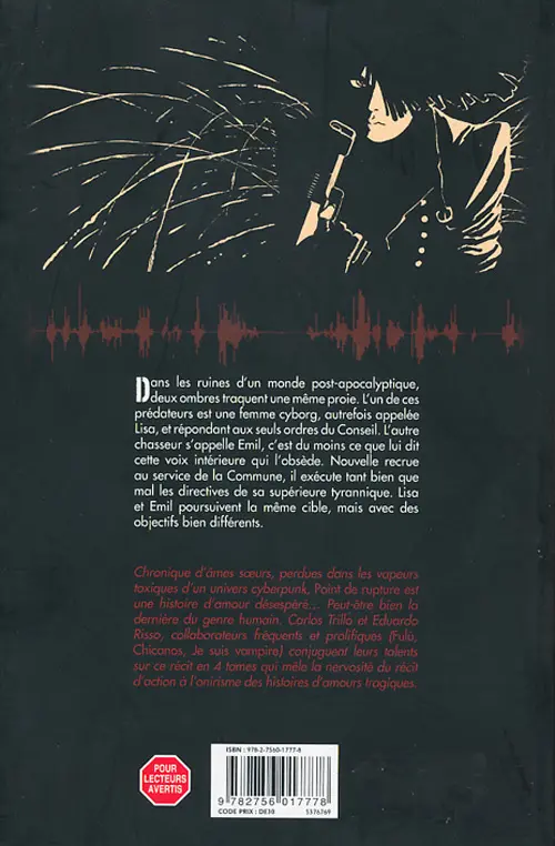 Verso de l'album Point de rupture Volume 1