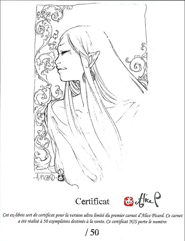 Autre de l'album Carnet d'auteur Alice Picard