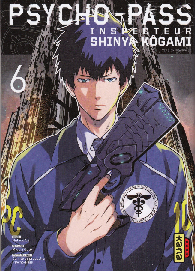 Couverture de l'album Psycho-Pass - Inspecteur Shinya Kôgami 6