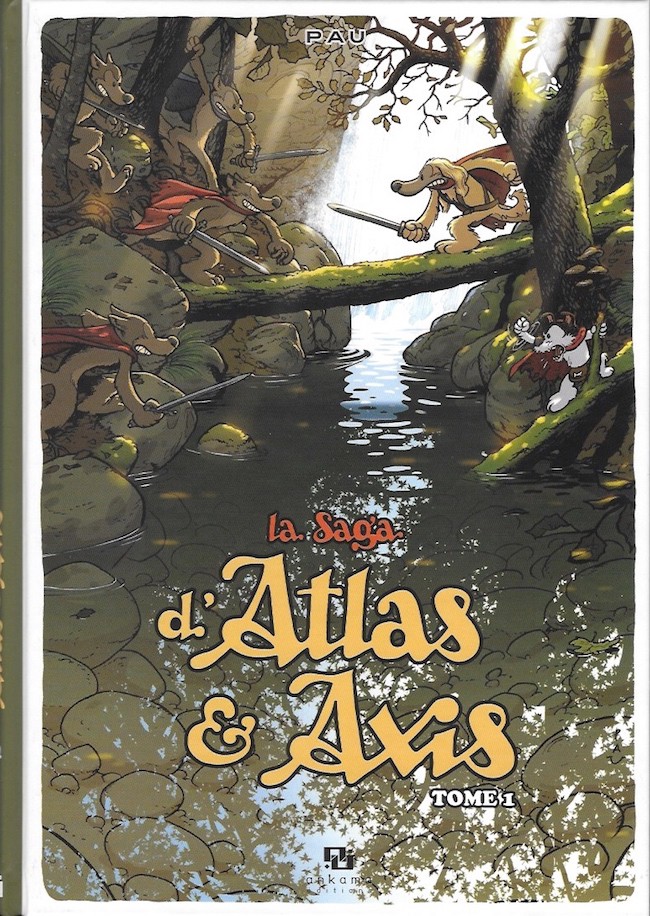 Couverture de l'album La saga d'Atlas & Axis Tome 1
