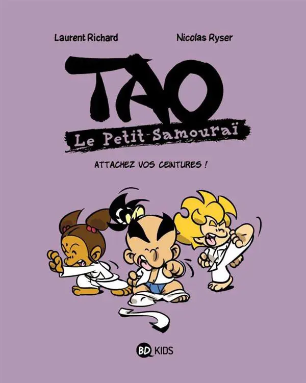 Couverture de l'album Tao le petit samouraï Tome 8 Attachez vos ceintures !