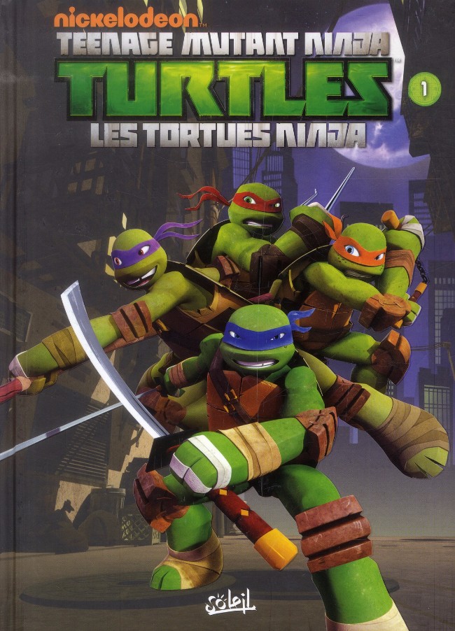 Couverture de l'album Teenage Mutant Ninja Turtles - Les Tortues Ninja Tome 1 Premiers pas