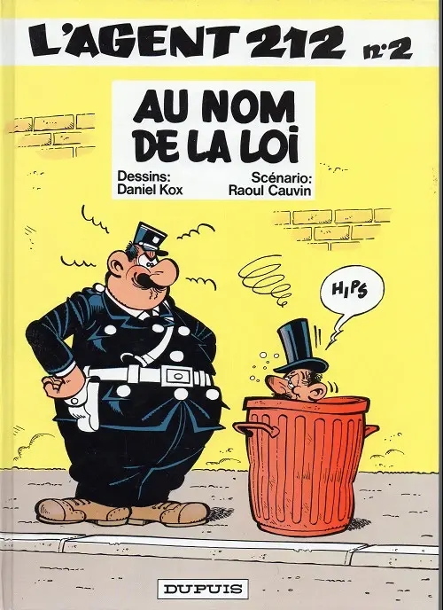 Couverture de l'album L'Agent 212 Tome 2 Au nom de la loi