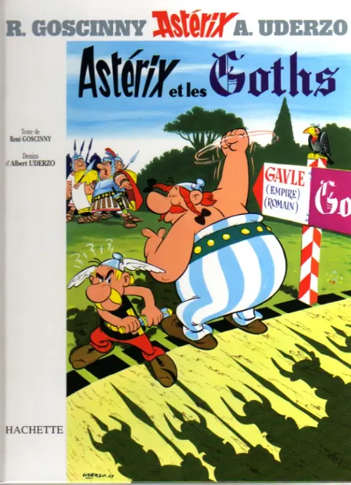 Couverture de l'album Astérix Tome 3 Astérix et les Goths