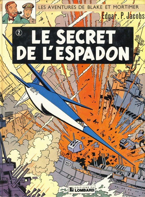 Couverture de l'album Blake et Mortimer Tome 2 Le Secret de l'Espadon 2