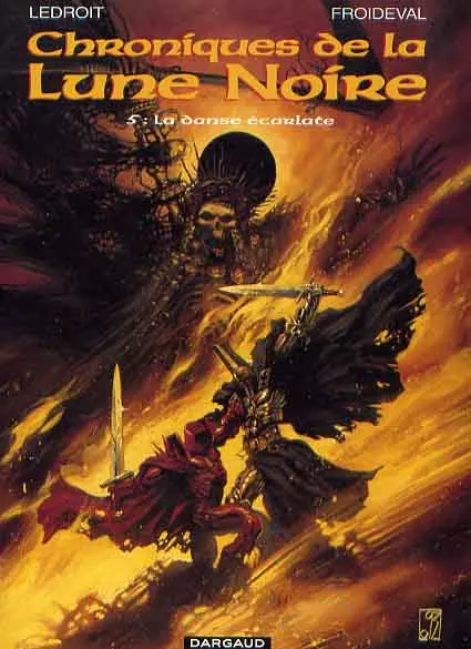 Couverture de l'album Chroniques de la Lune Noire Tome 5 La danse écarlate