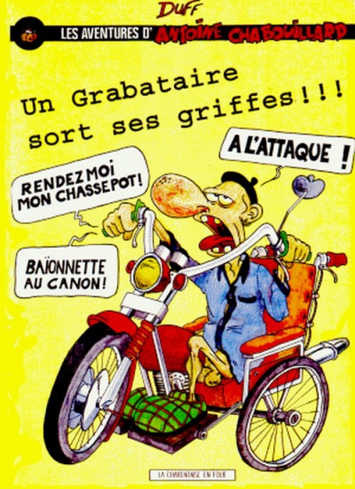 Couverture de l'album Les aventures d'Antoine Chabouillard Tome 2 Un Grabataire sort ses griffes !!!