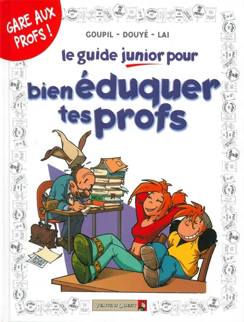 Couverture de l'album Les guides junior Tome 10 Le guide junior pour bien éduquer tes profs