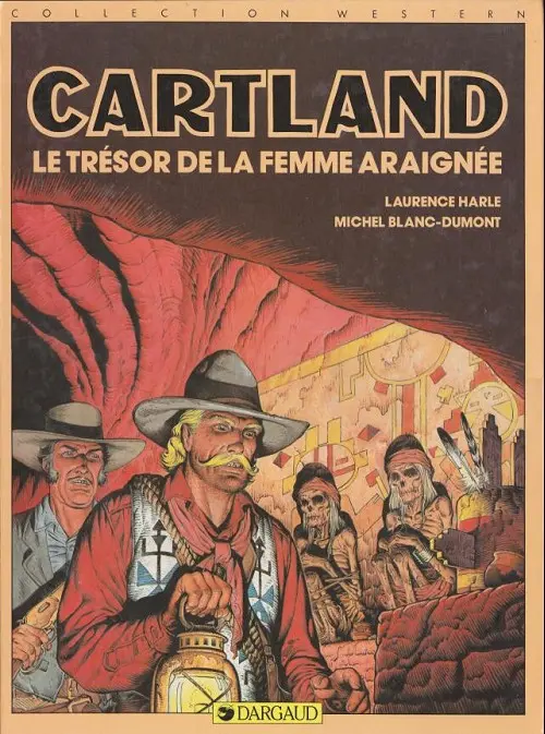 Couverture de l'album Jonathan Cartland Tome 4 Le trésor de la femme-araignée