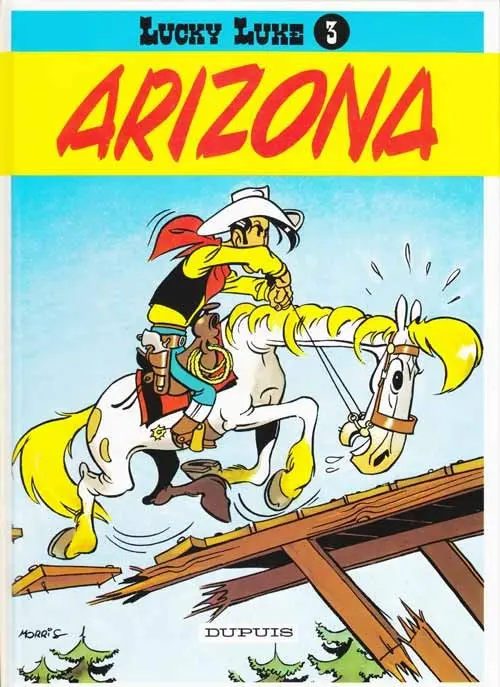 Couverture de l'album Lucky Luke Tome 3 Arizona