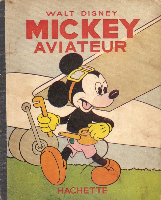 Couverture de l'album Mickey Tome 8 Mickey aviateur