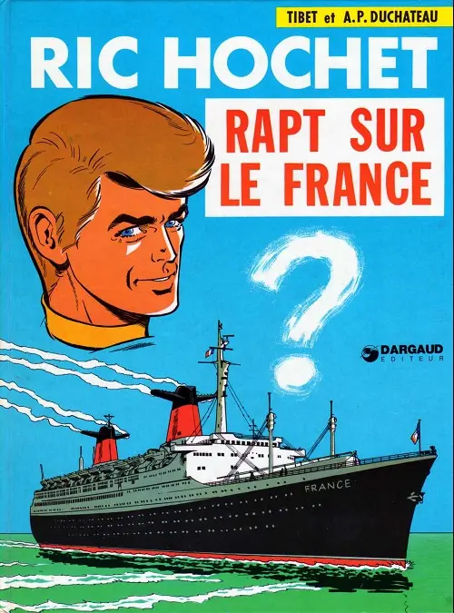 Couverture de l'album Ric Hochet Tome 6 Rapt sur le France