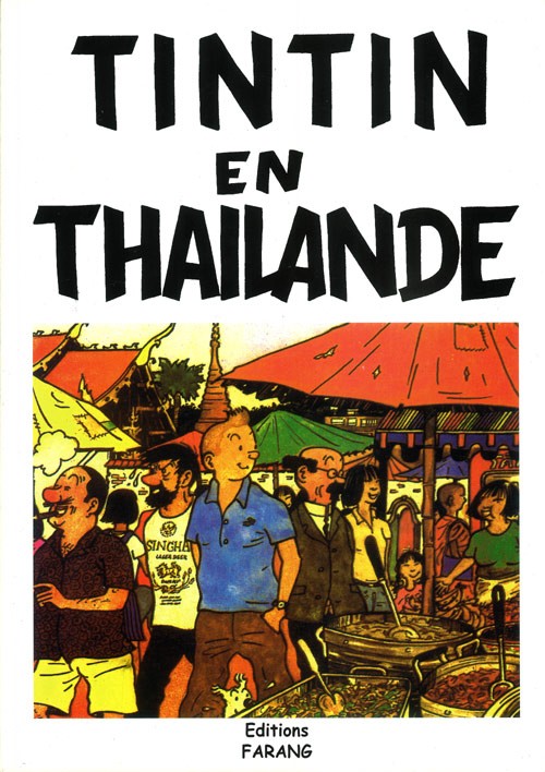 Couverture de l'album Tintin Tintin en Thaïlande