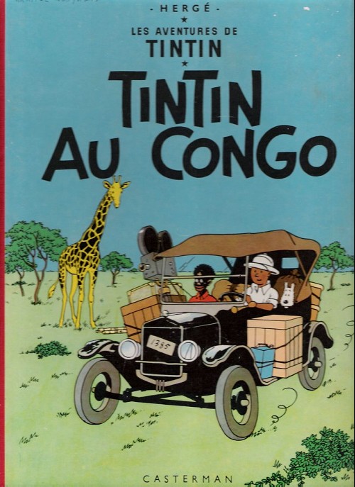 Couverture de l'album Tintin Tome 2 Tintin au congo