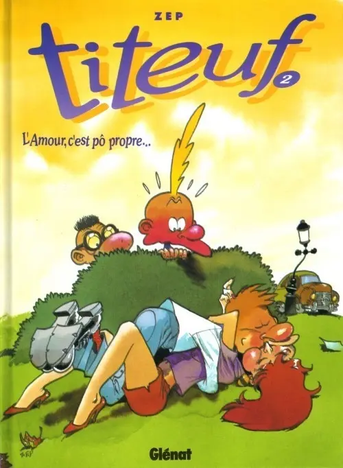 Couverture de l'album Titeuf Tome 2 L'amour, c'est pô propre...