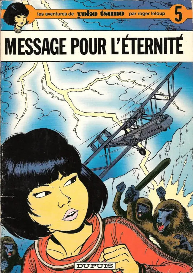 Couverture de l'album Yoko Tsuno Tome 5 Message pour l'éternité