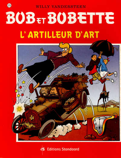 Couverture de l'album Bob et Bobette Tome 278 L'Artilleur d'art