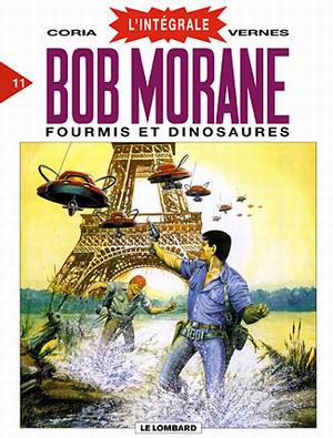 Couverture de l'album Bob Morane L'Intégrale 11 Fourmis et dinosaures