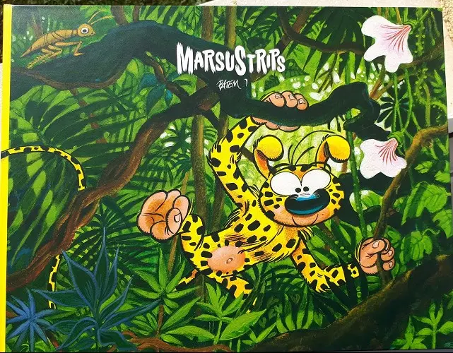 Couverture de l'album Marsupilami Marsustrips