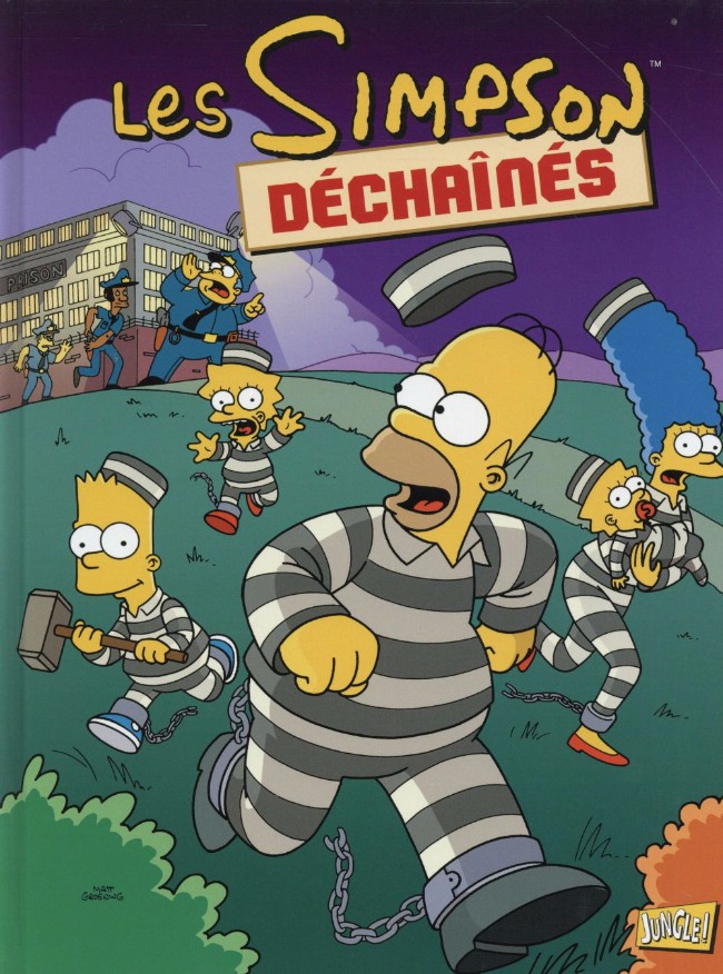 Couverture de l'album Les Simpson Tome 28 Déchaînés