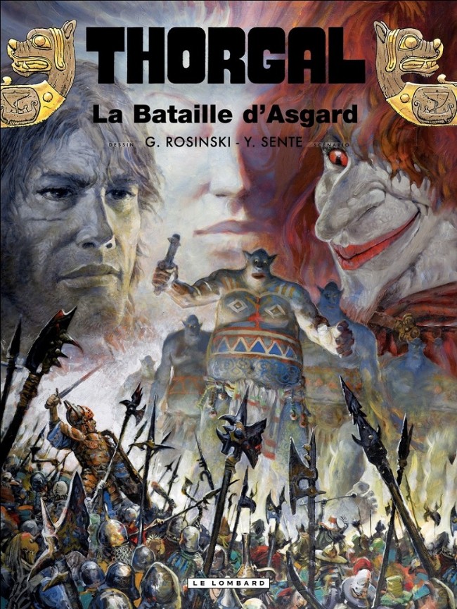Couverture de l'album Thorgal Tome 32 La Bataille d'Asgard