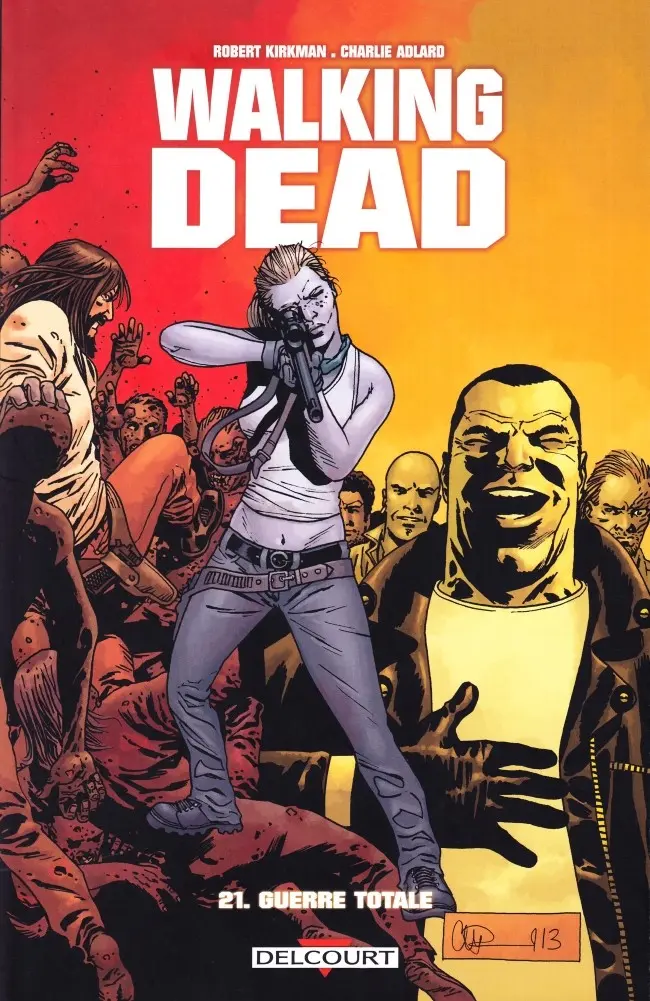 Couverture de l'album Walking Dead Tome 21 Guerre totale