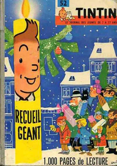 Couverture de l'album Tintin Tome 52 Tintin album du journal (n° 686 à 705)
