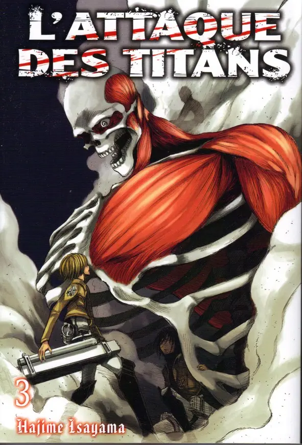 Couverture de l'album L'Attaque des Titans Tomes 3 et 4