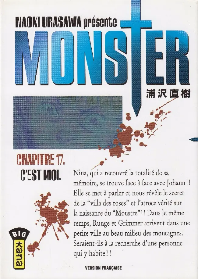 Couverture de l'album Monster Chapitre 17 C'est moi