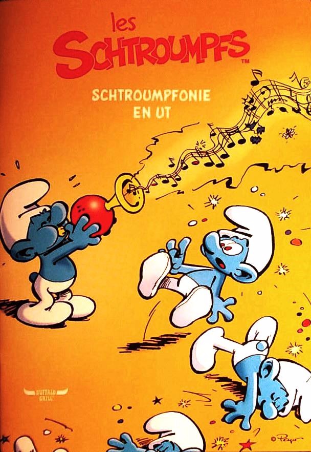 Couverture de l'album Les Schtroumpfs La Schtroumpfonie en Ut