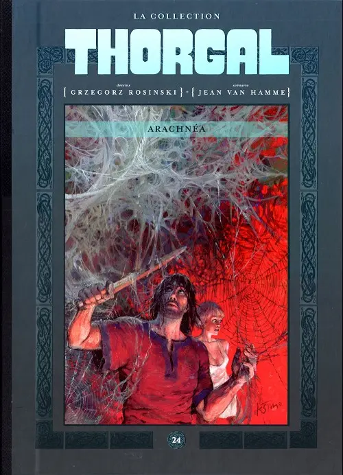 Couverture de l'album Thorgal La collection Tome 24 Arachnéa