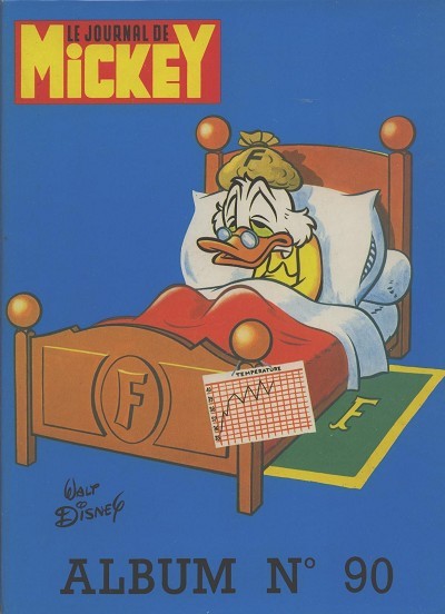 Couverture de l'album Le Journal de Mickey Album N° 90