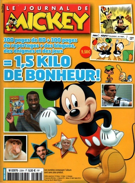 Couverture de l'album Le Journal de Mickey Album N° 239